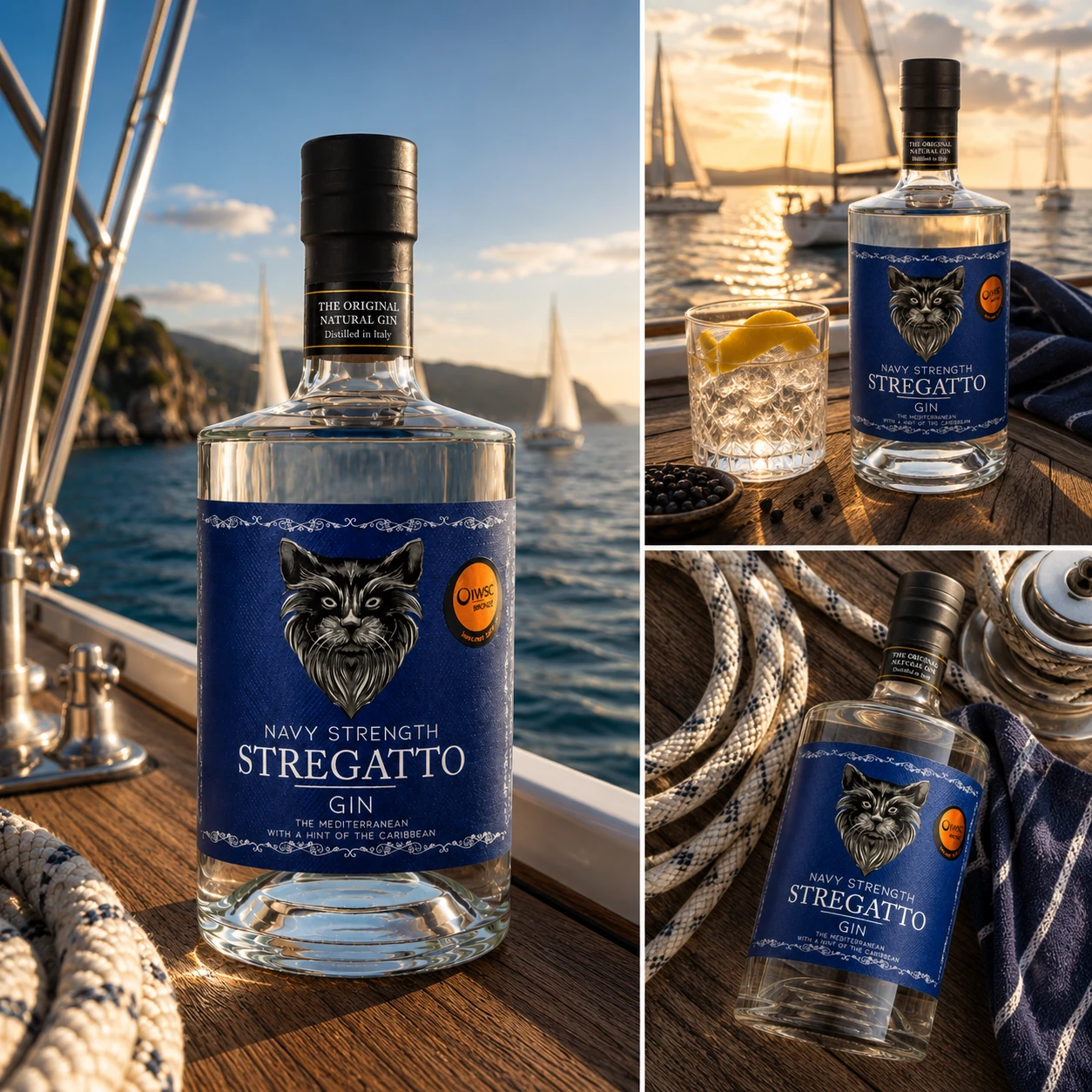 Gin Stregatto Navy Strength 57% Vol - immagine 2