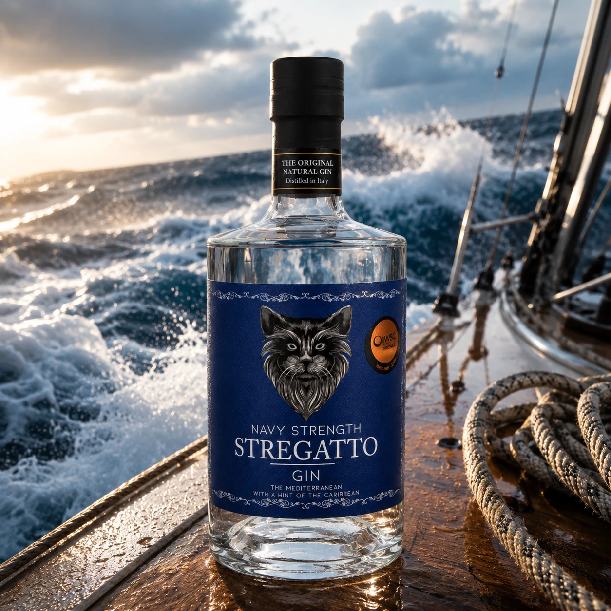 Gin Stregatto Navy Strength 57% Vol - immagine 3